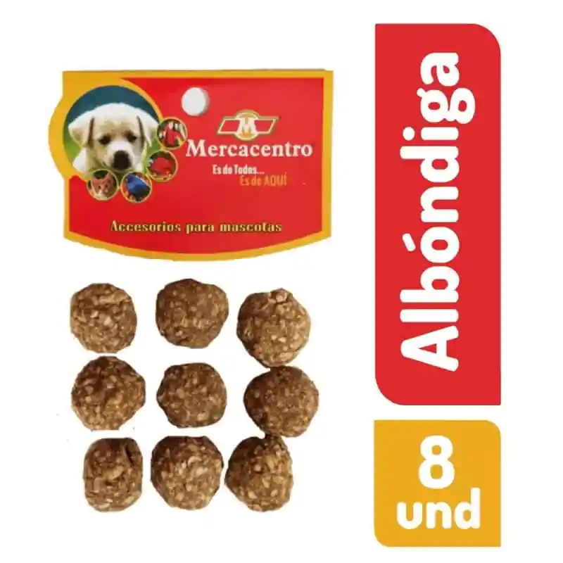 Albóndiga Mercacentro 8 Und