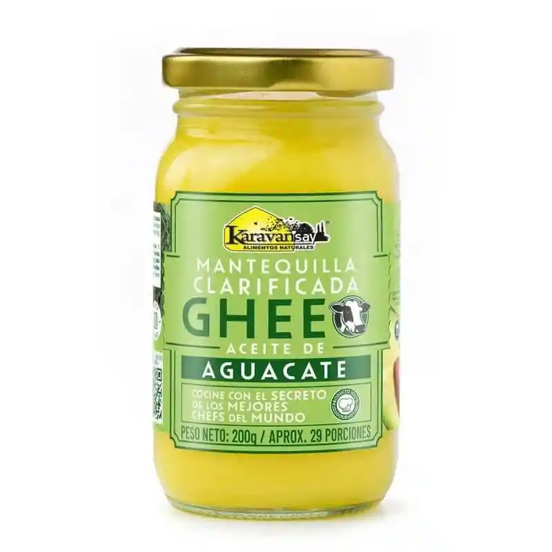 Mantequilla Ghee Clarificada Karavansay X 200 G