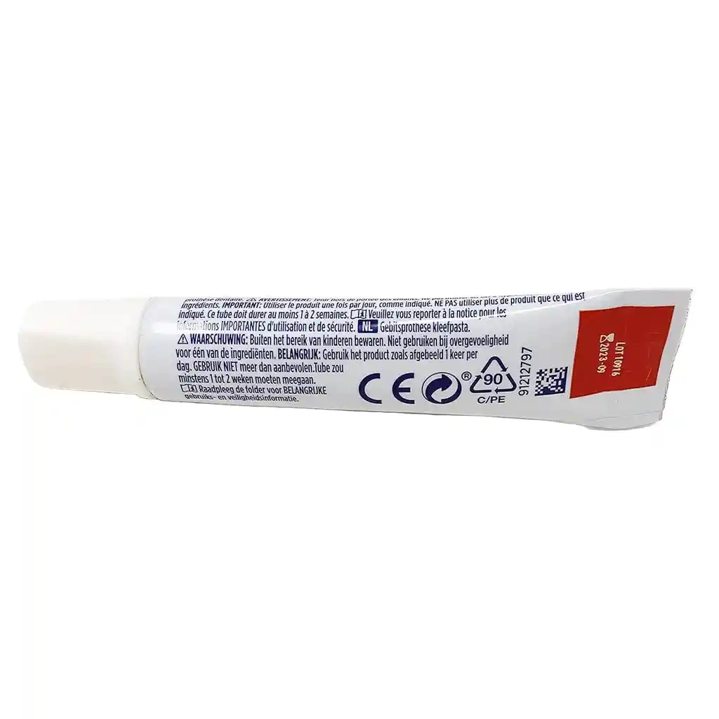 Fixodent Crema Adhesiva Profesional Para Dentaduras Postizas 0.35 Oz (10g)