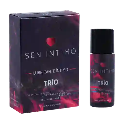 Lubricante Íntimo Trio X 30 Ml Sen Íntimo