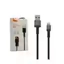 Cable Carga Rapida Apple Lightning Negro Vidvie Cb454