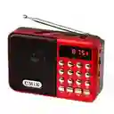 Radio Bolsillo Usb Fm Recargable Teclado Premium Cmik Mk-066bt