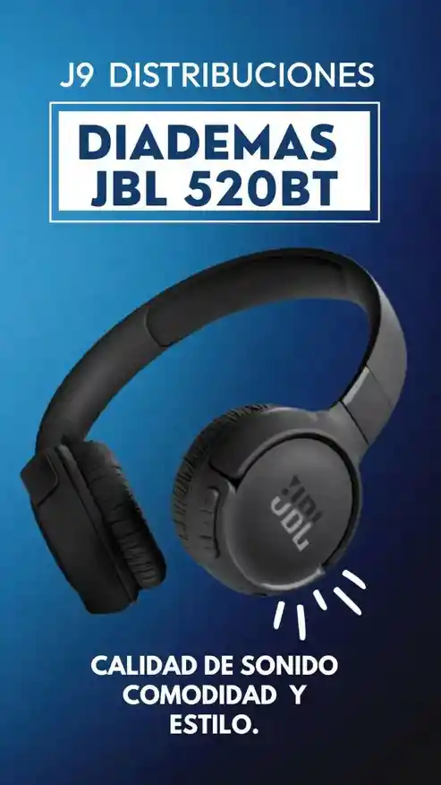 Diadema Jbl Tune 520bt