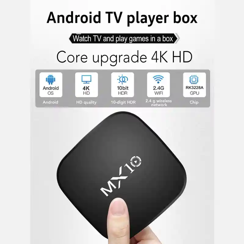 Reproductor Tv Box Inteligente Mx10 Mx Box S Android