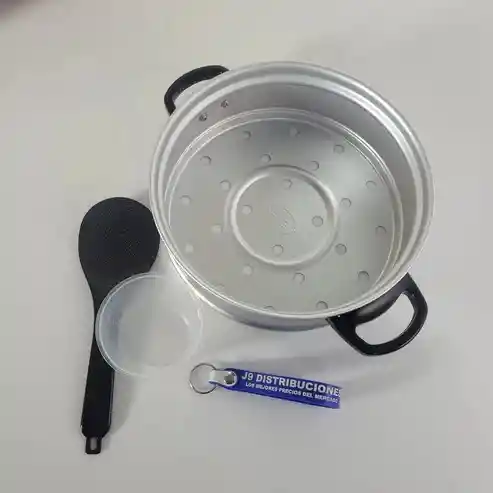 Olla Arrocera Kalley 7 Tazas Roja Digital