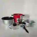 Olla Arrocera Kalley 7 Tazas Roja Digital