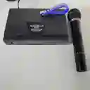Microfono Inalambrico Con Base Maxlin