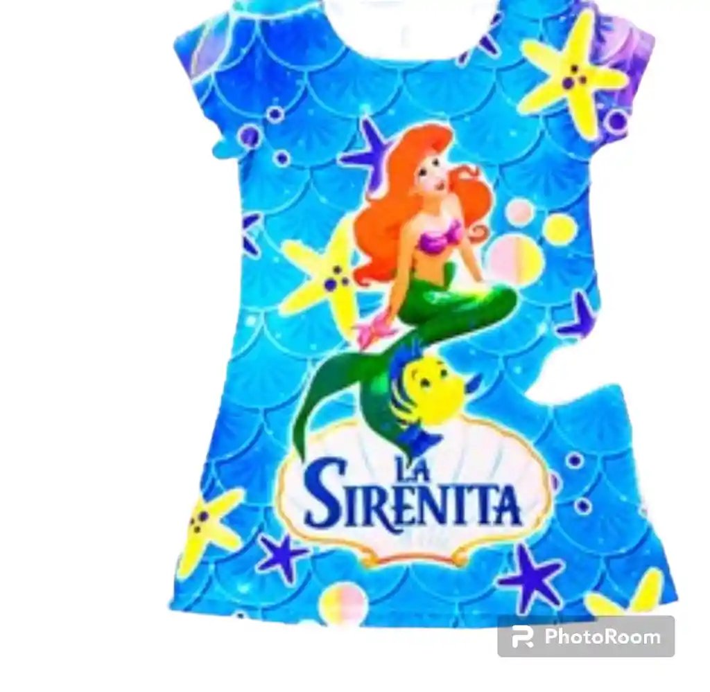 Bata Vestido Estampada Niña Pijama Multiusos