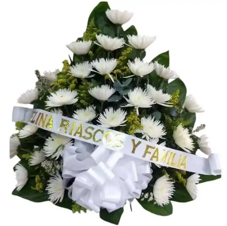 Ramo Funebre Crisantemos
