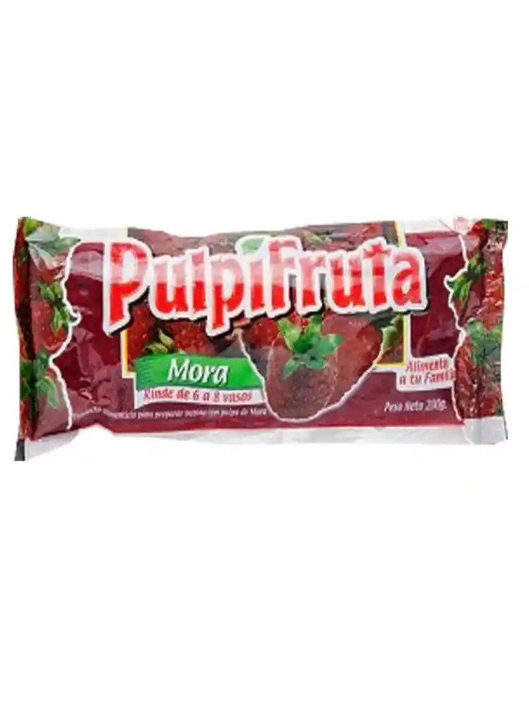 Pulpifruta Mora X 200 Ml Und		