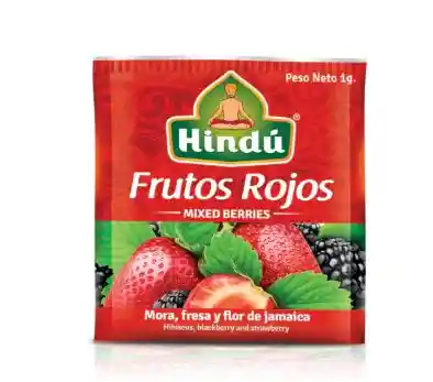 Ahorra Max Infusion Frutal Frutos Rojos X100