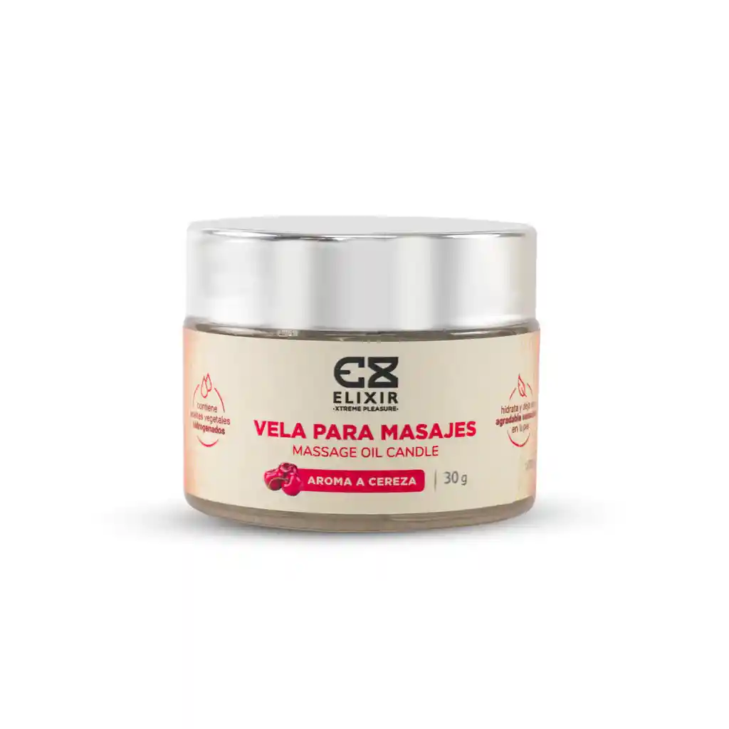 Vela Elixir Cereza