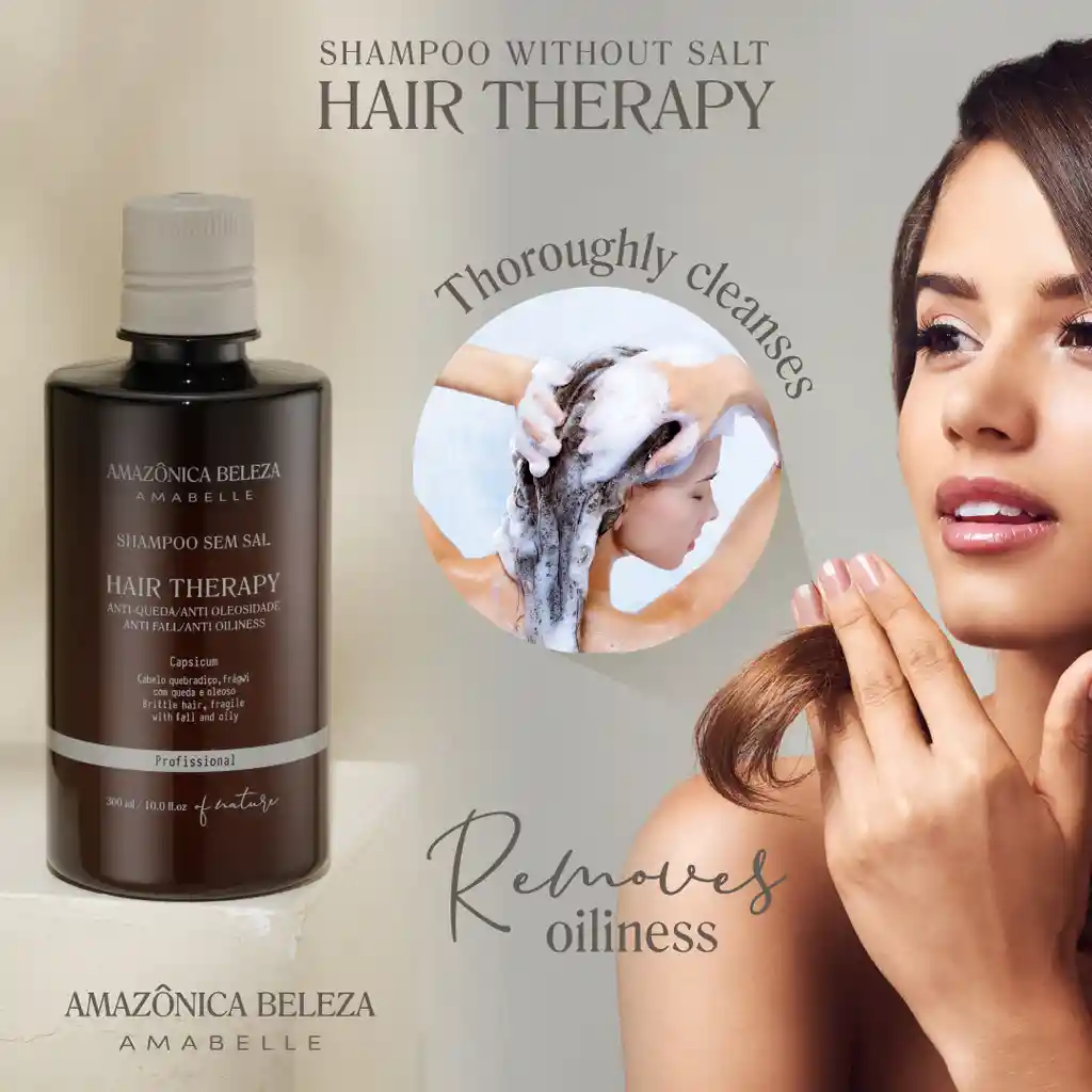 Shampoo Y Acondicionador. Anti Caida, Fortace Y Elimina La Oleosidad. Hair Therapy