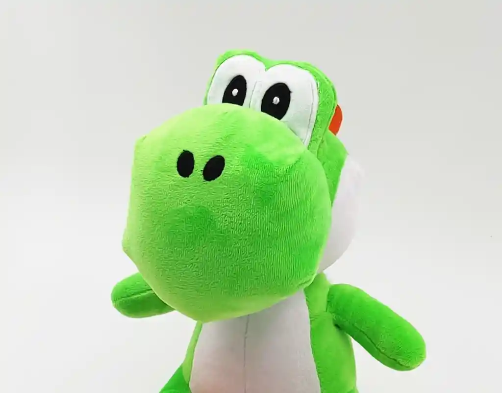 Peluche Super Mario Bros Green Fluorescente Yoshi Plus 30cm