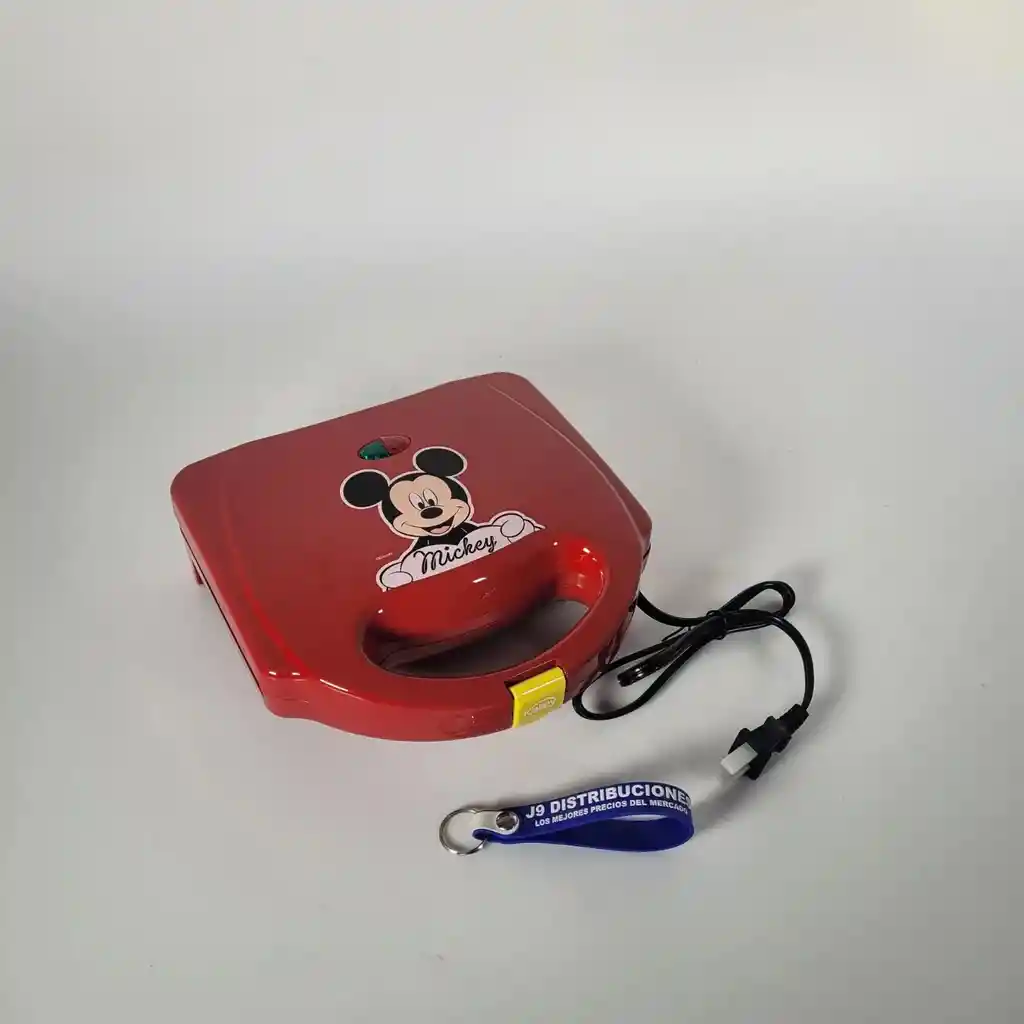 Sanduchera Kalley Mickey Mouse Roja