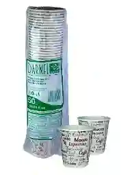 Vaso Papel 6 Onz X 50 Und		