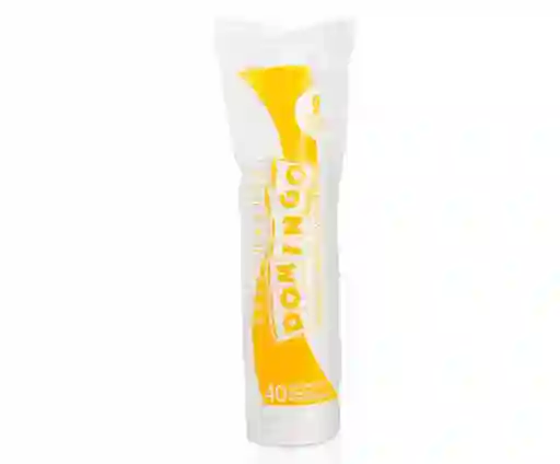 Vaso Carton 9 Onz X 40 Und Domingo		