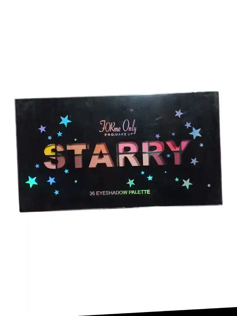 Paleta De Sombras Starry X 36 Colores