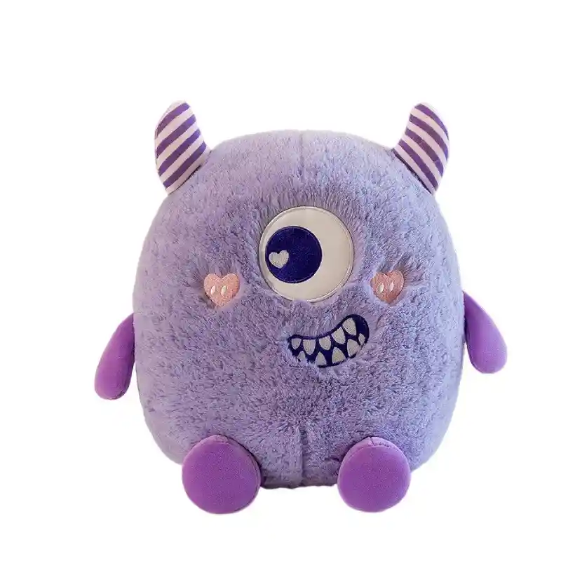 Peluche Monster Little Baby Morado 20cm