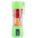 Licuadora Portátil Verde 380ml Recargable Usb