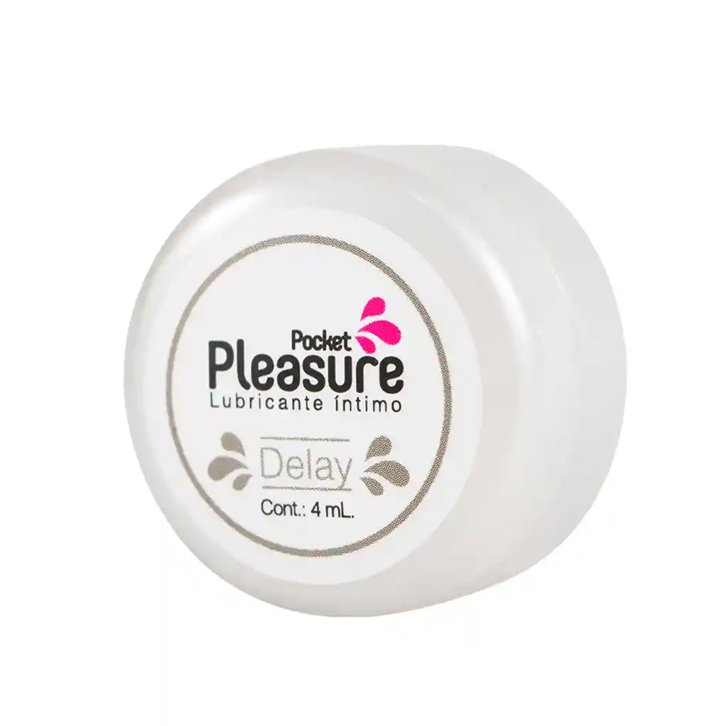 Lubricante Intimo Retardante Delay 4 Ml Pocket Pleasure