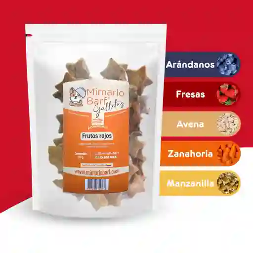 Galletas Frutos Rojos🍓🫐🌾para Perros