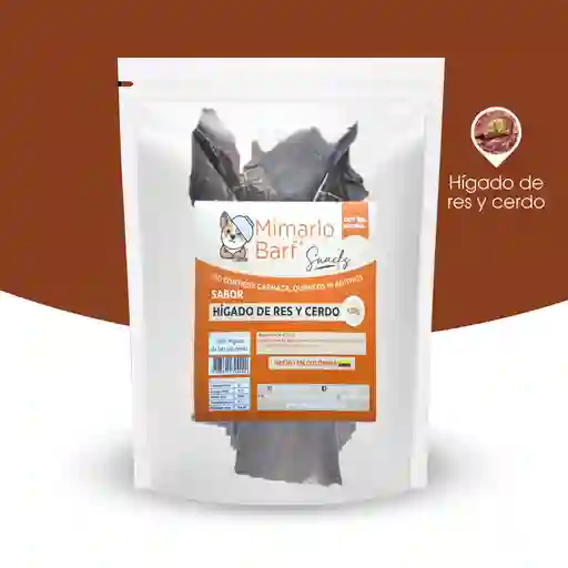 Hígado De Res Y Cerdo 120g