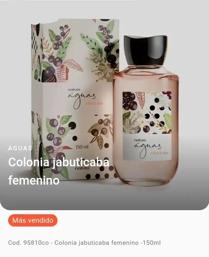 Natura - Colonia Aguas De Jabuticaba - Femenino