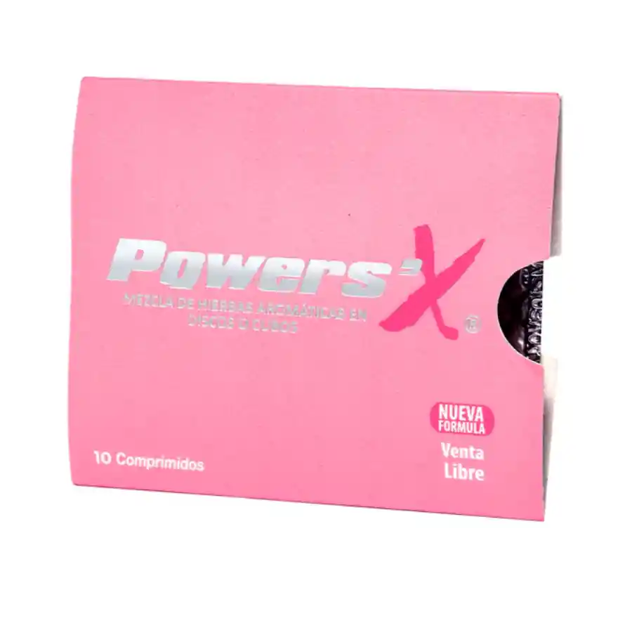 Potencializador Sexual Femenino Blister X 10 Unds Power Sex