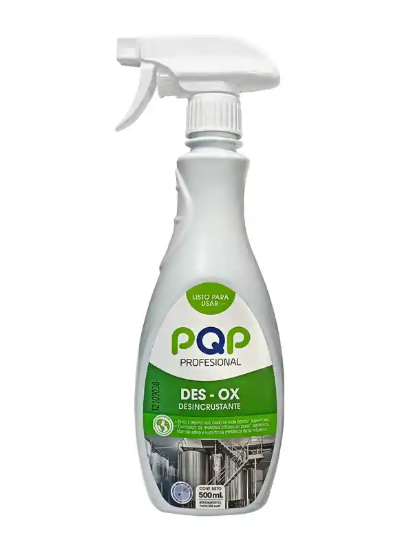 Desox Limpiador Pqp Profesional 500 Ml		