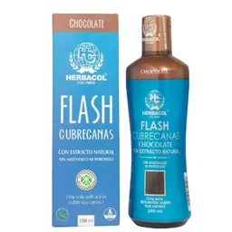 Flash Cubrecanas Chocolate Herbacol 240ml