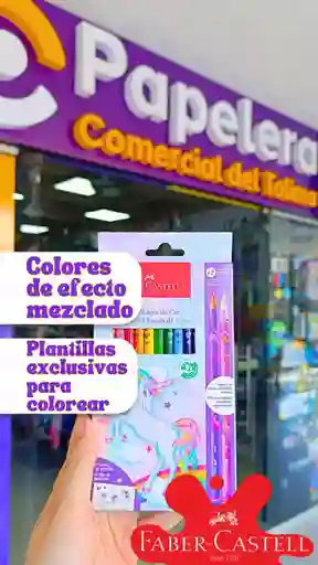 Colores Eco Faber Castell X12 Unicornio