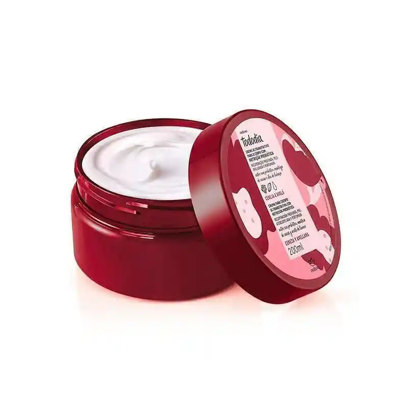 Manteca Tododia Crema Corporal Ultra Nutritiva Cereza 200ml