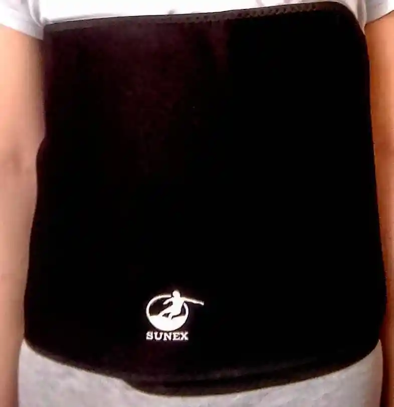 Faja Termica Ultra Reductora Abdominal Sunex Neopreno Unisex 29x128cm