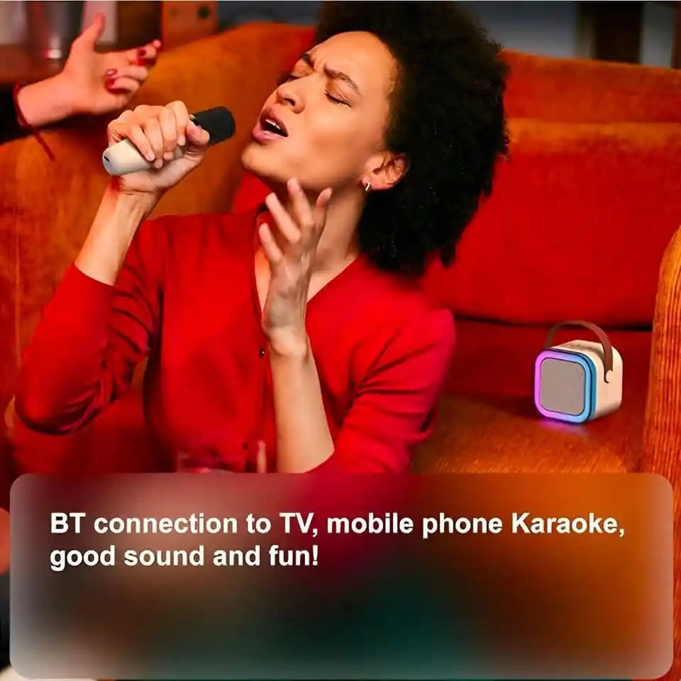 Parlante Karaoke Con Microfono / Speaker Karaoke