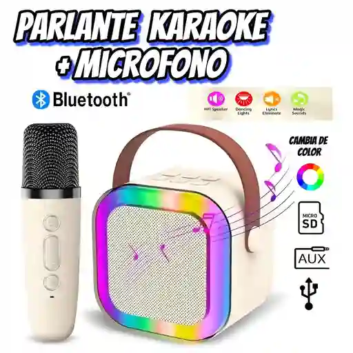 Parlante Karaoke Con Microfono / Speaker Karaoke