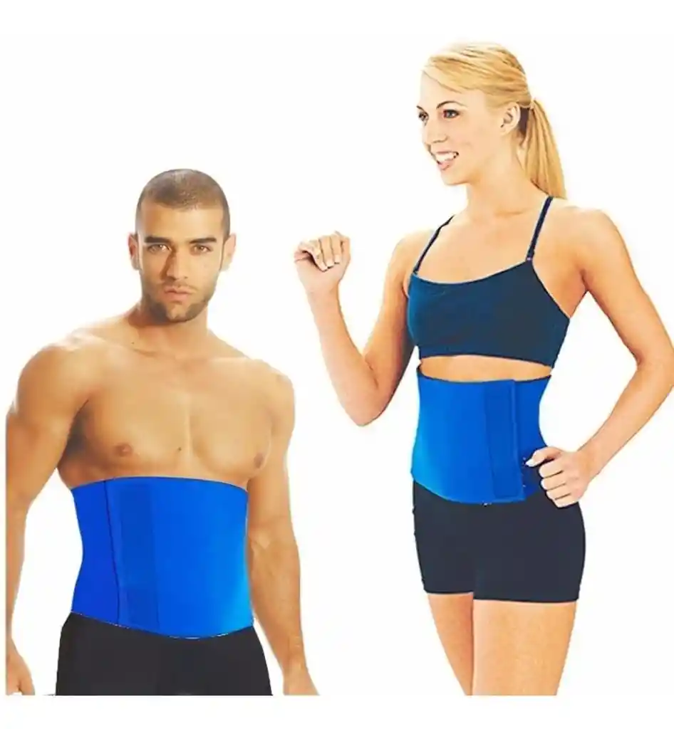 Faja Termica Ultra Reductora Abdominal Sunex Neopreno Unisex 29x128cm