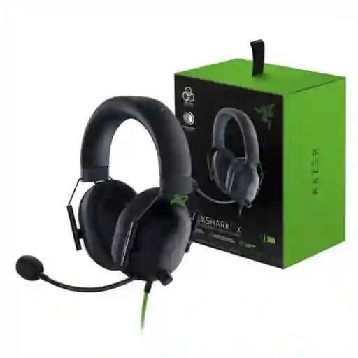 Razer Diadema Blackshark V2 X Wire Gami Negra