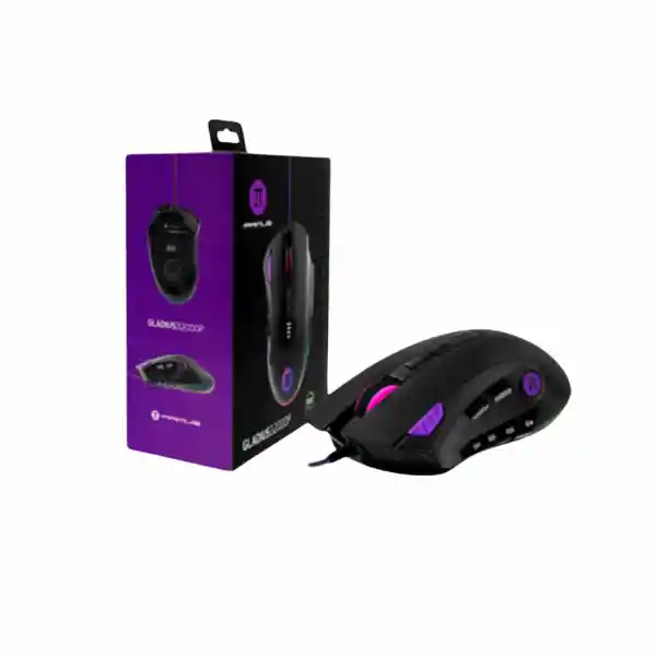 Primus Gaming Mouse Gladius 32000p 32,000dpi 12 Botones + Pesas