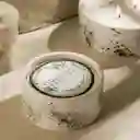 Vela En Cuenco Cerámica Salpiqué Tcs 16 Cm Vainilla