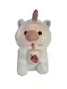 Peluche Cerdo Disfraz Conejo Y Unicornio Con Jugo 25cm