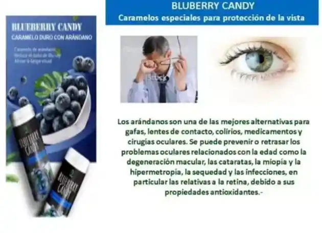 Blueberry Candy, Caramelos De Arándanos