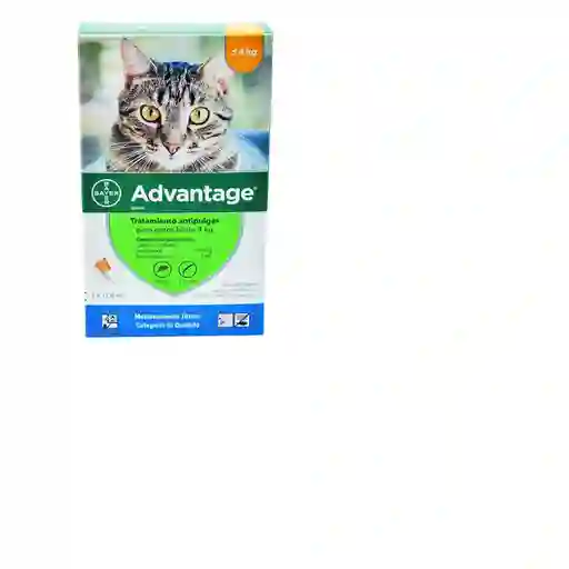 Advantage Gatos X0.4 Ml De 0 A 4 Kg