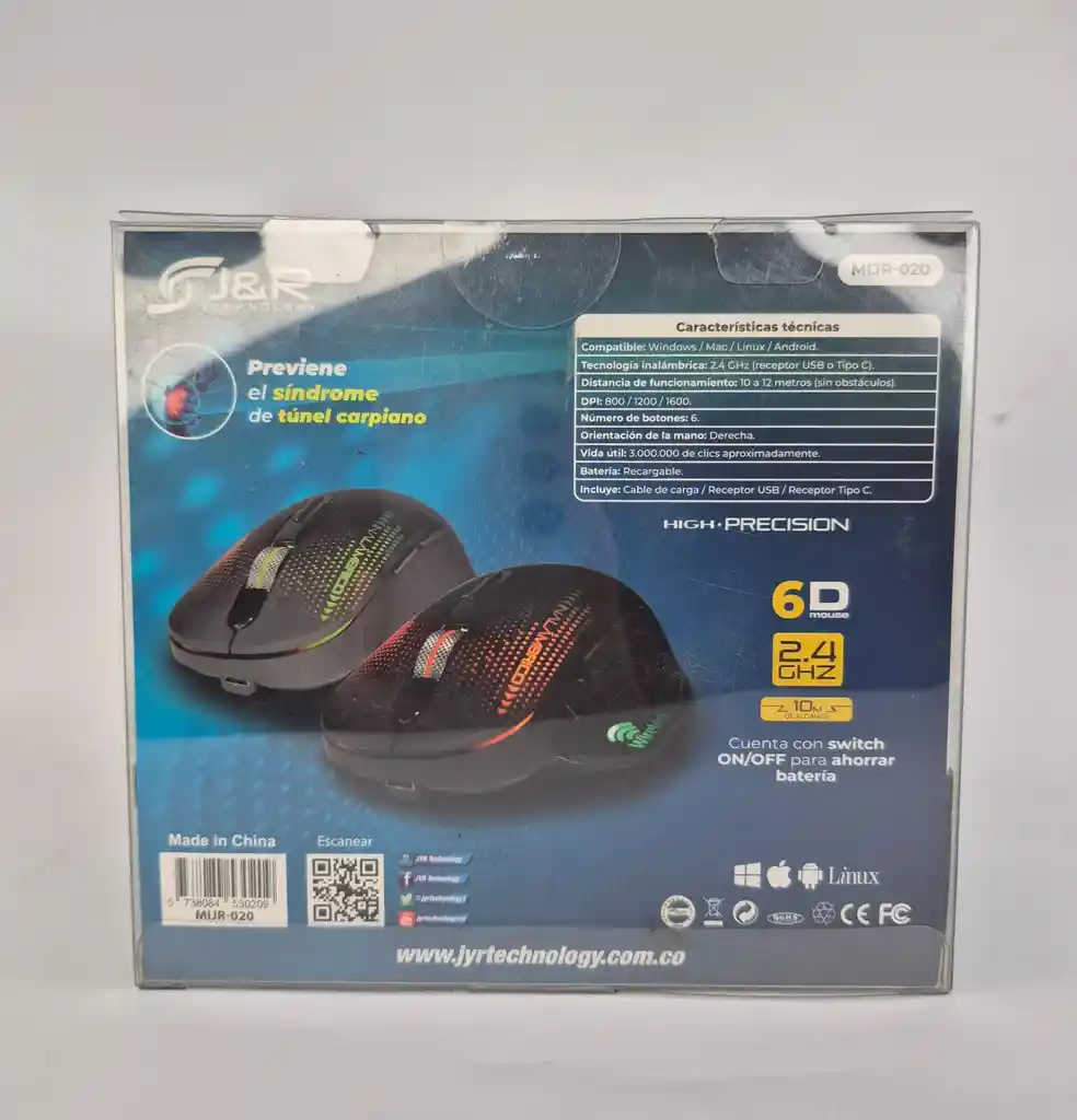 Mouse Inalámbrico Mijr-020