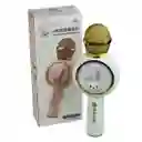 Micrófono Karaoke Conejo X6 Infantil Blanco
