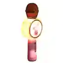 Micrófono Karaoke Conejo X6 Infantil Rosado