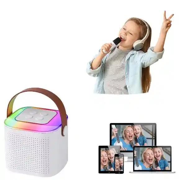 Mini Máquina De Karaoke Para Niños Qhta-16