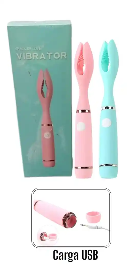 Vibrador Pinza Para Clitoris Y Pezones