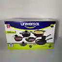 Juego De Ollas Universal 11 Piezas Antiadherente