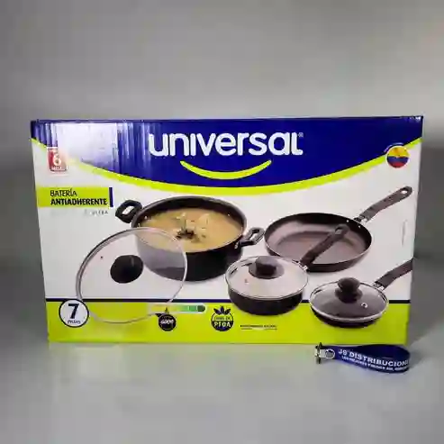 Juego De Olla Universal 7 Piezas